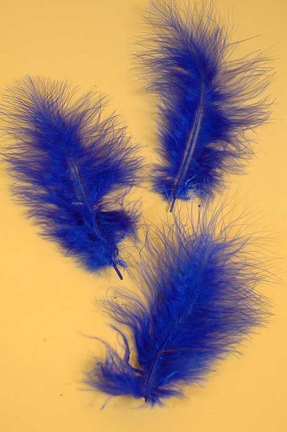 5" - 7" Ostrich Feather Royal Blue Pkg/50