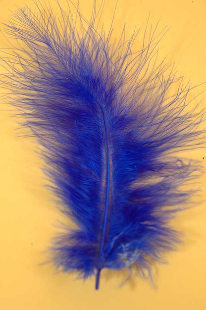 5" - 7" Ostrich Feather Royal Blue Pkg/50