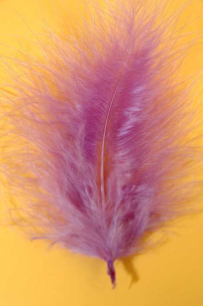 5" - 7" Ostrich Feather Lavender Pkg/50