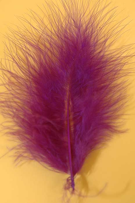 5&quot; - 7&quot; Ostrich Feather Purple Pkg/50