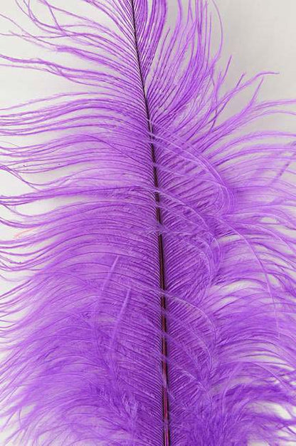 14"-16" Ostrich Feather Lavender Pkg/12
