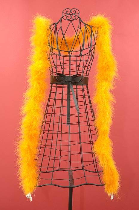 72" Feather Marabou Golden Ea