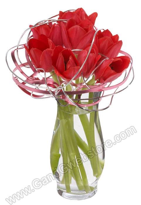 5mm X 10yds Aluminum Flat Wire Purple