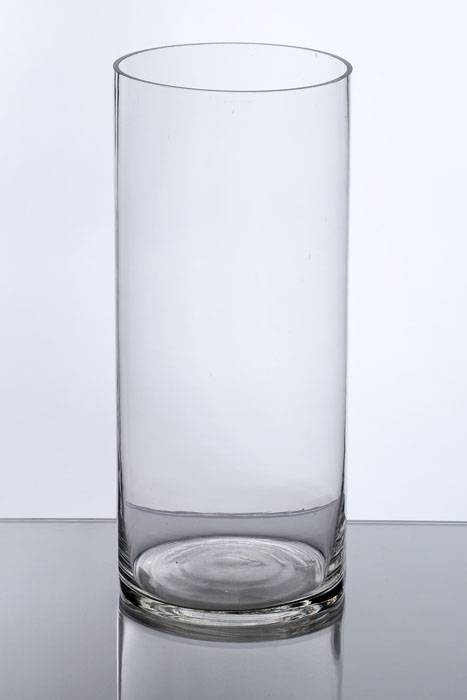 6" X 14" Cylinder Glass Vase Clear