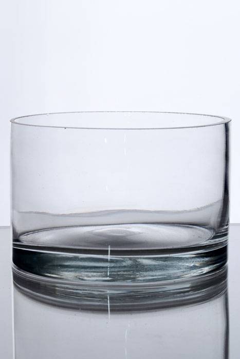 6&quot; X 4&quot; Cylinder Glass Vase Clear