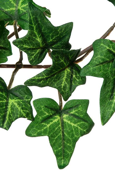 14" Mini Ivy Hanging Bush Green