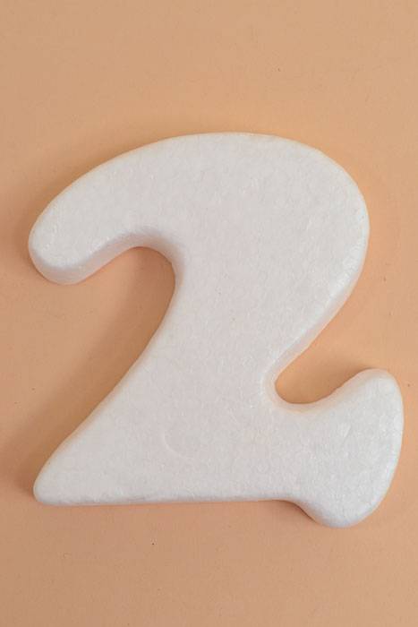 4" Mold-foam Number "2" Pkg/20
