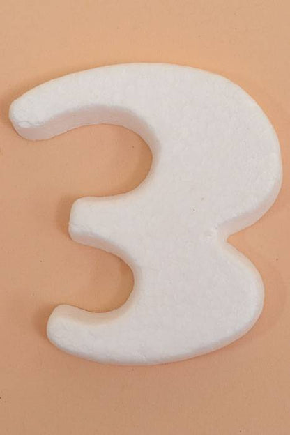 4" Mold-foam Number "3" Pkg/20