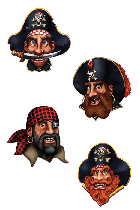 Pirate Crew Cutouts