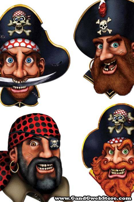 Pirate Crew Cutouts