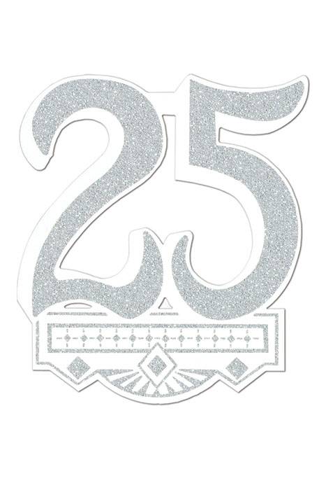 25th Anniversary Crest Silver Pkg/3
