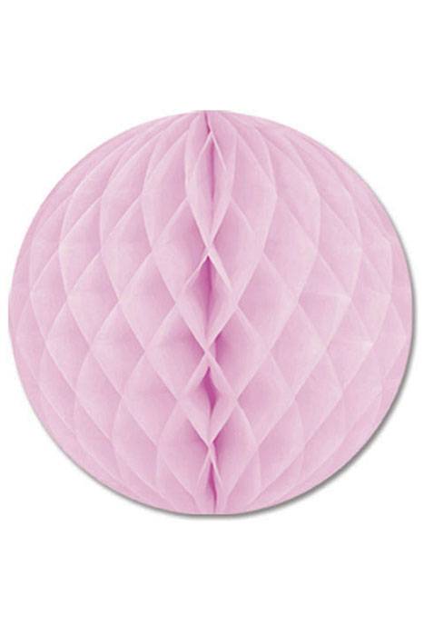 14" Hanging Tissue Ball Pink