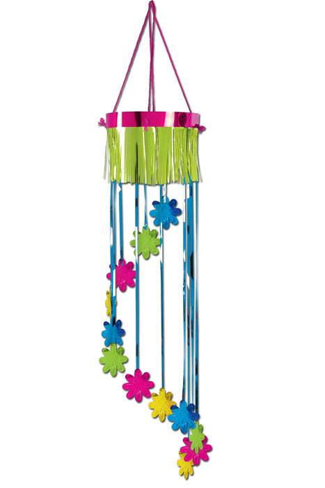 40" Flower Shim Spiral Assorted Colors