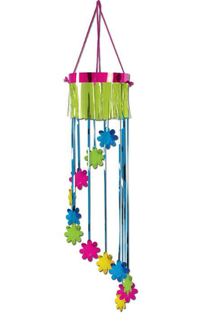 40" Flower Shim Spiral Assorted Colors