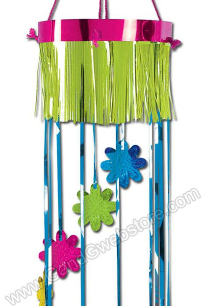 40" Flower Shim Spiral Assorted Colors