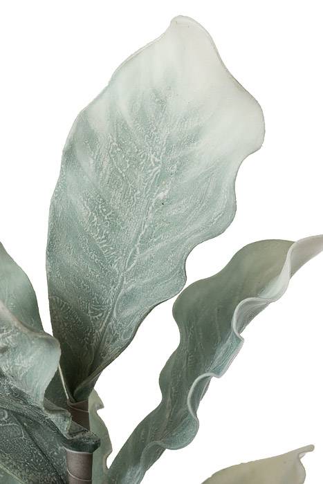 38" Foam Fiddle Leaf Spray Mint Green