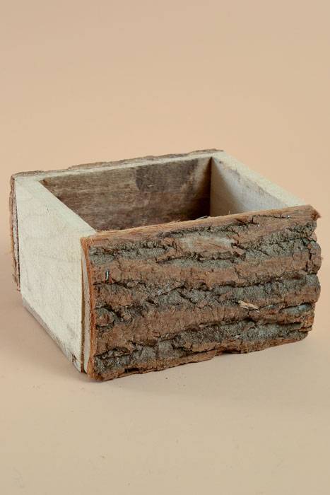 10" X 5.5" Log Box Natural