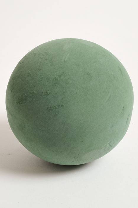 8" Floral Foam Sphere Green