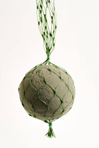 4.5" Netted Sphere Oasis Green Pkg/5