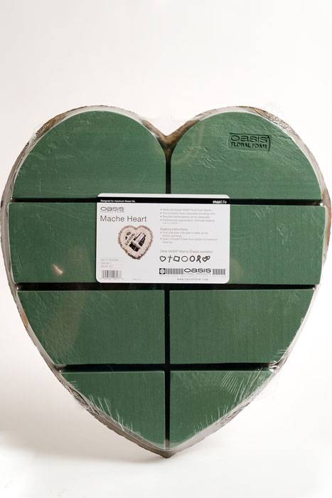 24" Solid Heart Oasis (Each)