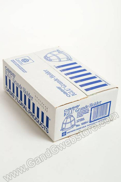 3.5&quot; X 3.25&quot; Iglu Grande Holder W/oasis Floral Foam Pkg/6