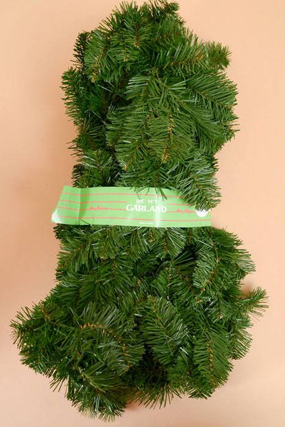 9ft X 10" Deluxe Oregon Garland 190lv Green