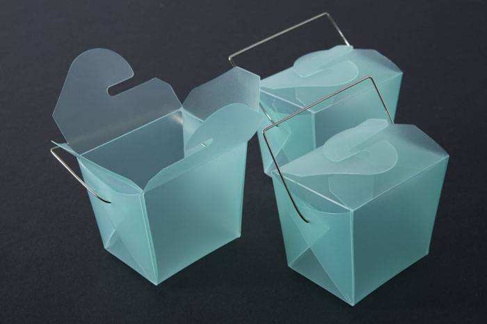 2.75" X 2" X 2.5" Favor Box Lime Pkg/12