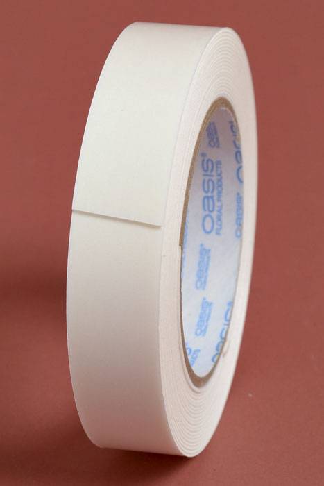 1 X 20ft Oasis Floral Double Faced Tape White 