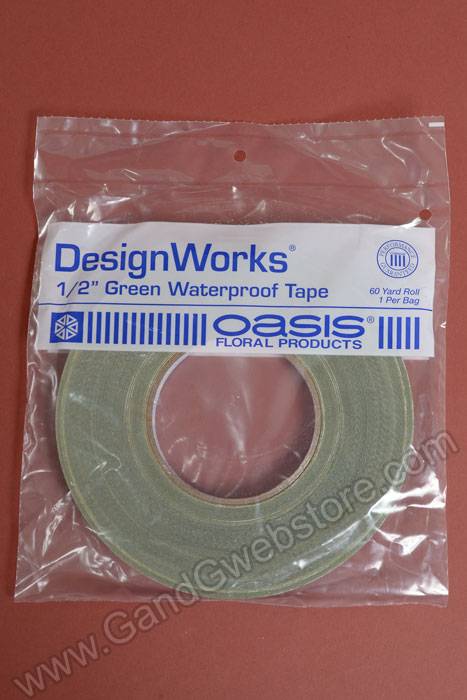 DesignWorks® 1/2 Green Waterproof Tape