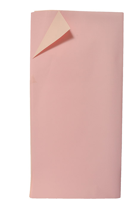 22.5 2 Tone Waterproof Wrapping Paper Burgundy/Pink  Pkg/20