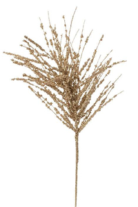 24" GLITTER GRASS SPRAY CHAMPAGNE