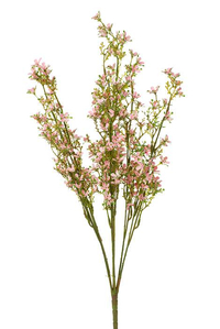 21.5" MINI FLOWER BUSH PINK