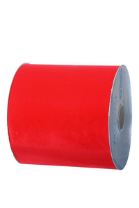 6" X 25YDS VEL-PRUF RIBBON RED