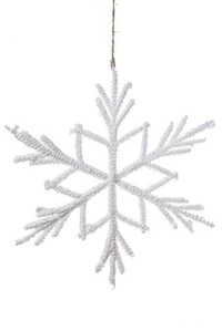 24" SNOWFLAKE (WHITE)