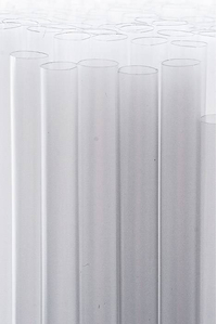 8.25" PLASTIC STRAIGHT STRAW CLEAR PKG/250