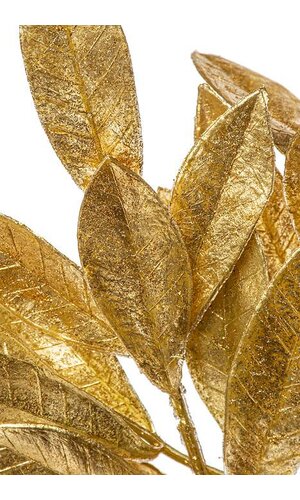 24" BAY LEAF SPRAY GOLD PKG/4