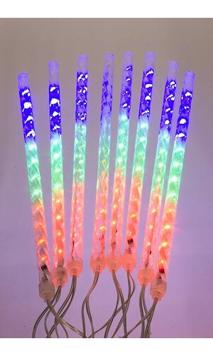 20" LED LIGHT STICKS MULTICOLOR  8PCS/SET