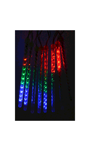 20" LED LIGHT STICKS MULTICOLOR  8PCS/SET