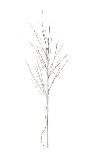 48" TWINKLING TWIG LED SPRAY-BOT WHITE