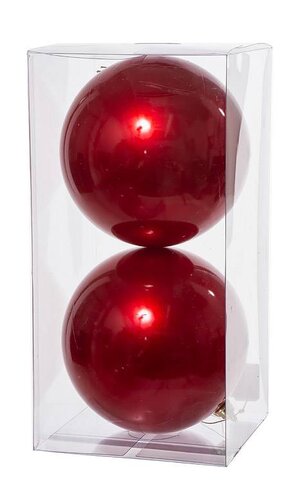 150MM BALL RED PKG/2