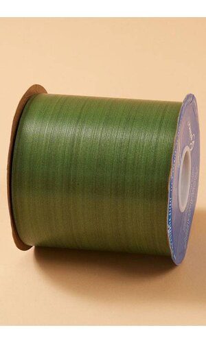 4" X 50YDS TRU-LIFE VERT RIBBON DARK EMERALD