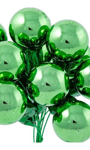 20MM GLOSS GLASS BALL GREEN PKG/144