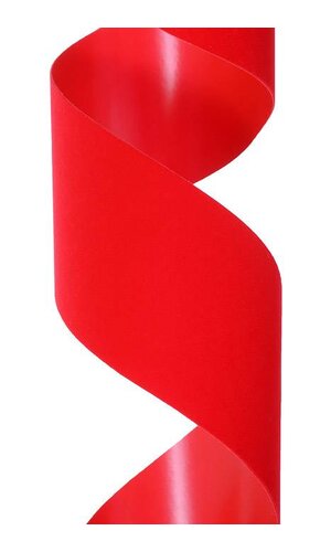 2.5" X 25YDS VEL-PRUF RIBBON RED