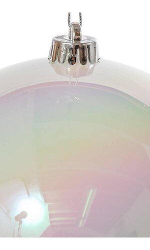 200MM BALL CANDY APPLE/WHITE/IRIDESCENT