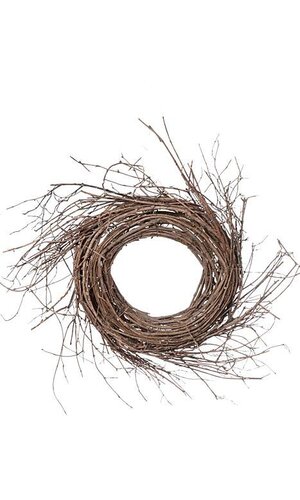 25" NATURAL GRAPEVINE WREATH BROWN