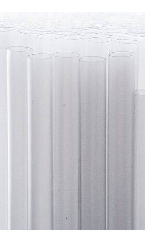 8.25" PLASTIC STRAIGHT STRAW CLEAR PKG/250