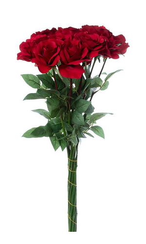 28" PLANTER ROSE RED PKG/12