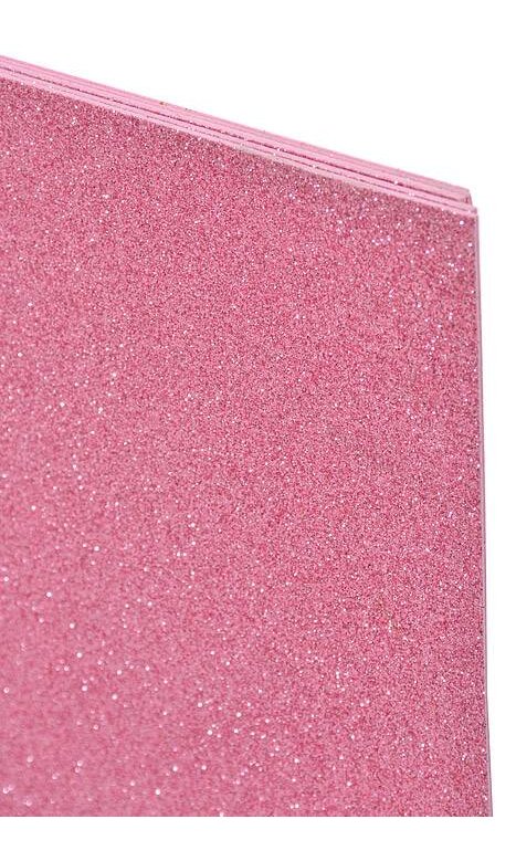 Pink Glitter Acrylic Sheet